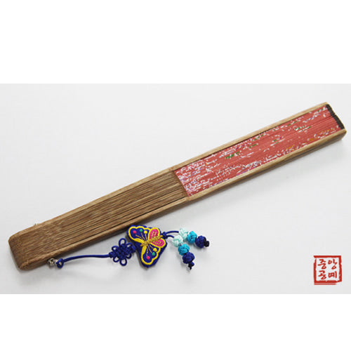 Silk & Ramie Hand Fan — Butterfly - FN0055