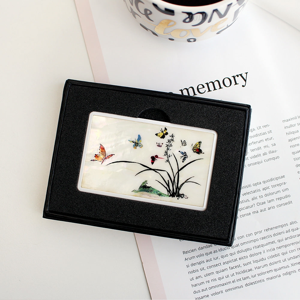 Najeonchilgi Card Type Mother of Pearl USB 8GB Korean