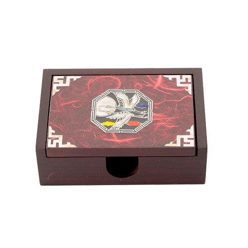 Najeon Chilgi Mother of Pearl Business Card Holder (Green) - OF0021