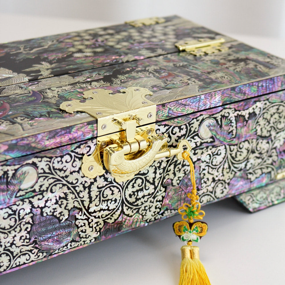 Masterpiece Najeonchilgi Yedan Money Chest Saju Jewelry Box (by Jang Tae-bok)