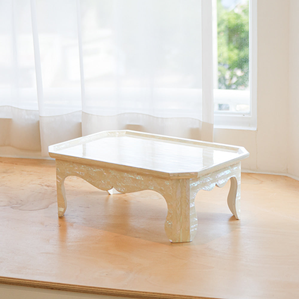 Najeonchilgi Rectangular Mini Lacquer Table, 36 cm