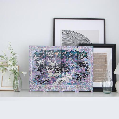 Najeon Chilgi Mother of Pearl Folding Screen - DE0005