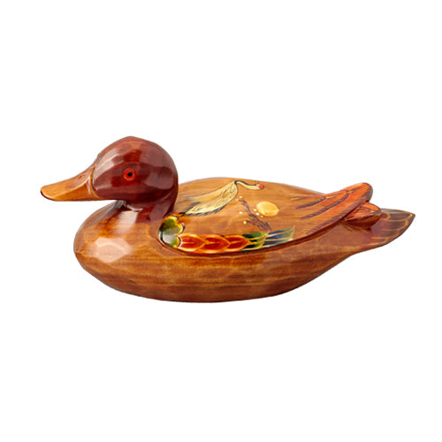 Medium Wooden Mandarin Duck - DE0146