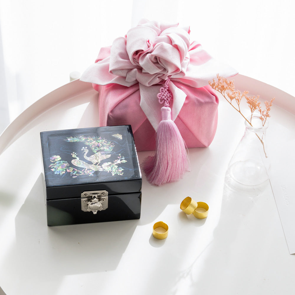 Hanji Turtle Mother of Pearl Jewelry Box