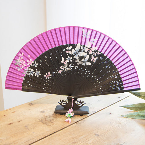 Silk & Ramie Hand Fan - FN0060