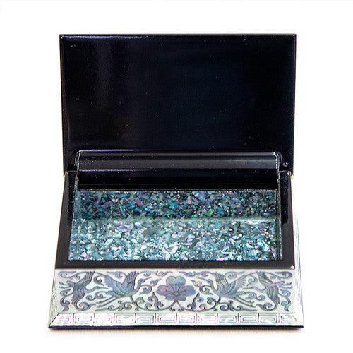 Najeon Chilgi Mother of Pearl Business Card Holder — Sipjangsaeng - OF0012