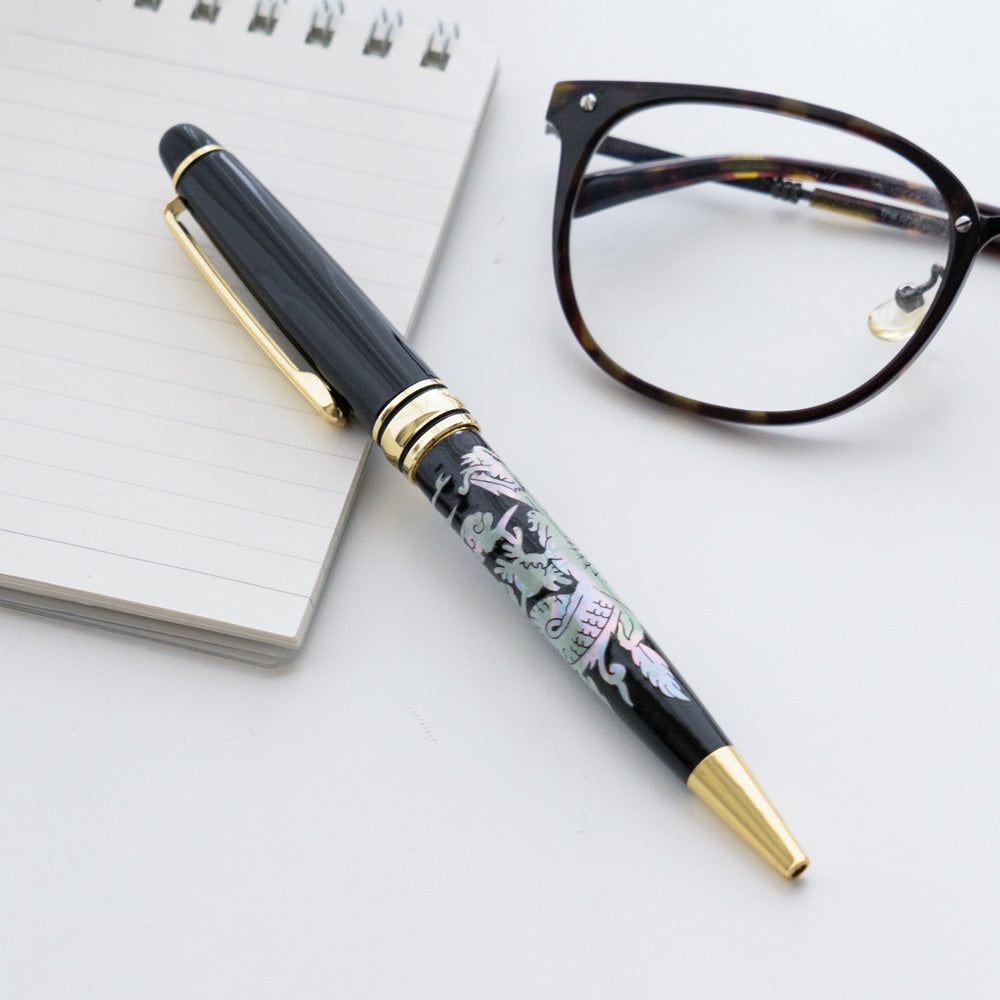 Najeon Chilgi Mother of Pearl Ballpen & Letter Opener — Pine & Crane - OF0074
