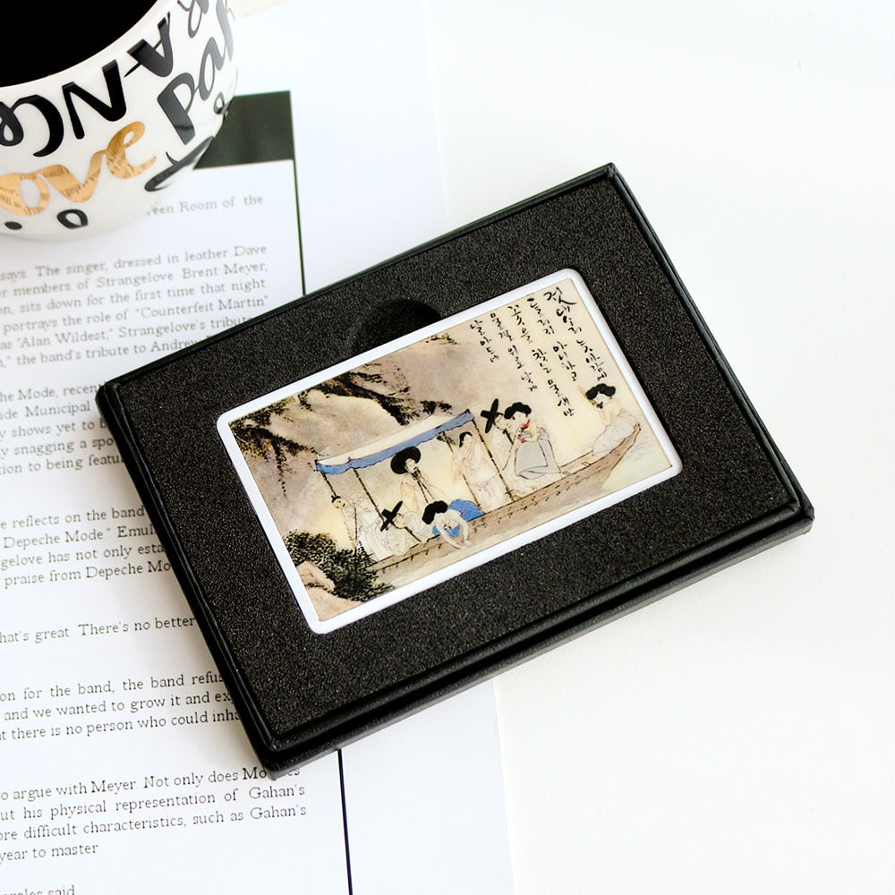 Najeonchilgi Card Type Mother of Pearl USB 16GB Korean