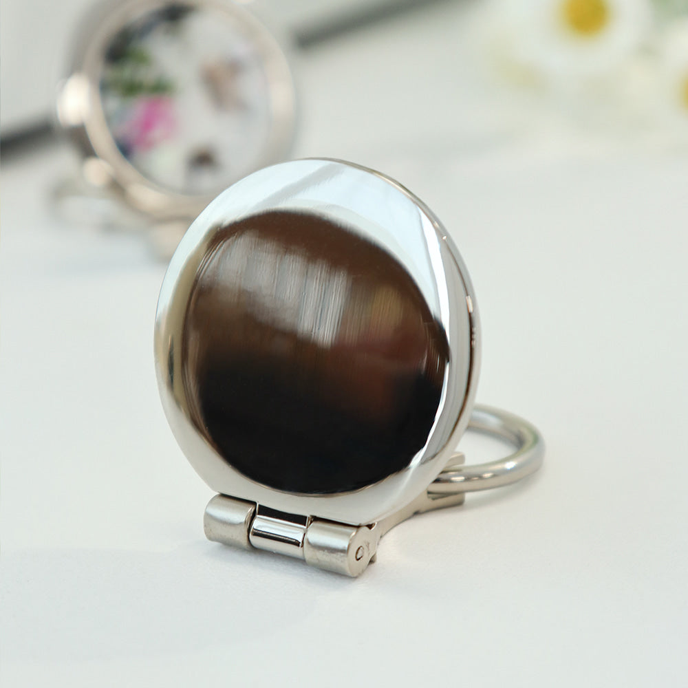 Najeonchilgi Mother of Pearl Keyring Keyring (Round)N