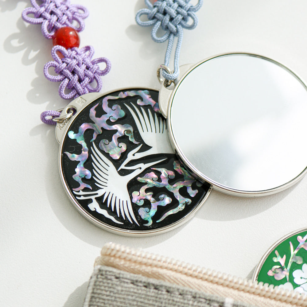 Traditional Najeonchilgi Mother of Pearl Mirror &
