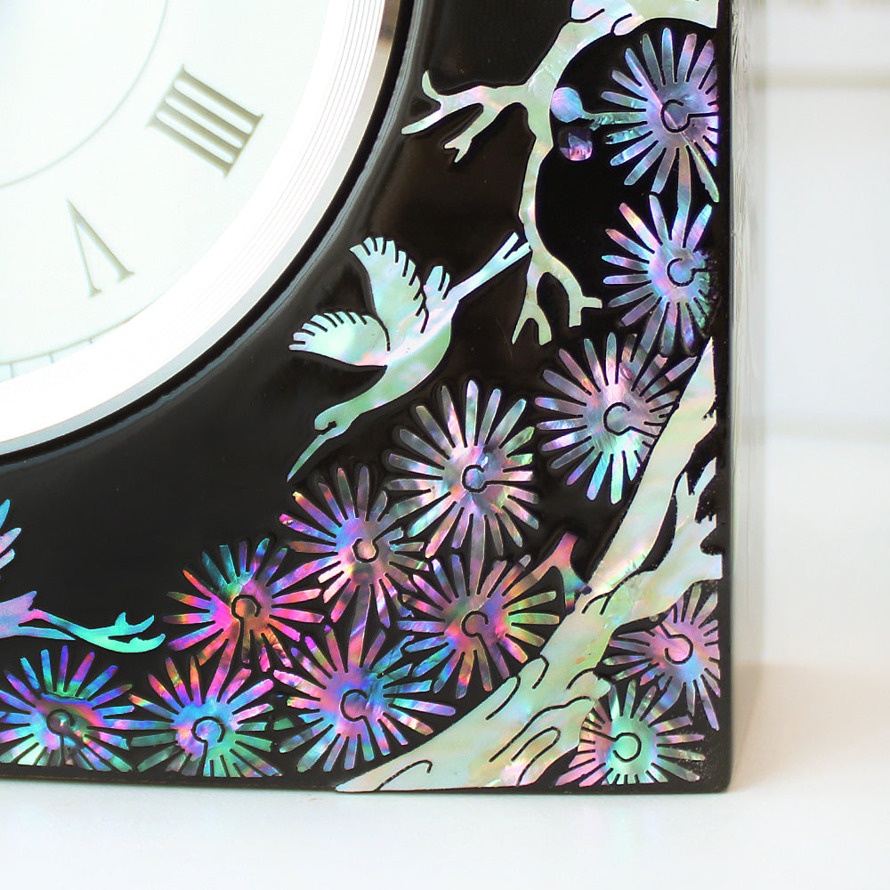 Najeonchilgi Longevity Crane Desk Dragon Clock