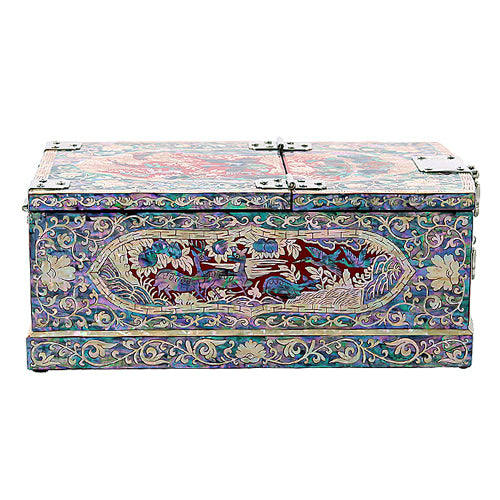 Crane & Pine 1-TierDrawer VanityJewelry Box (Red)