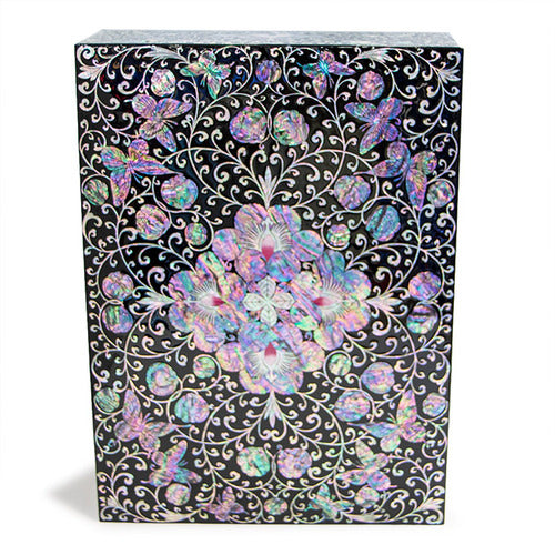 Najeon Chilgi Mother of Pearl Document & Memo Box - OF0222