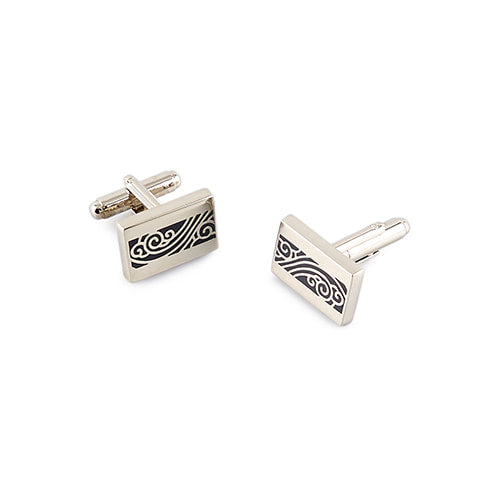 Tie Pin, Cufflinks & Brooch — Cloud - LV0155