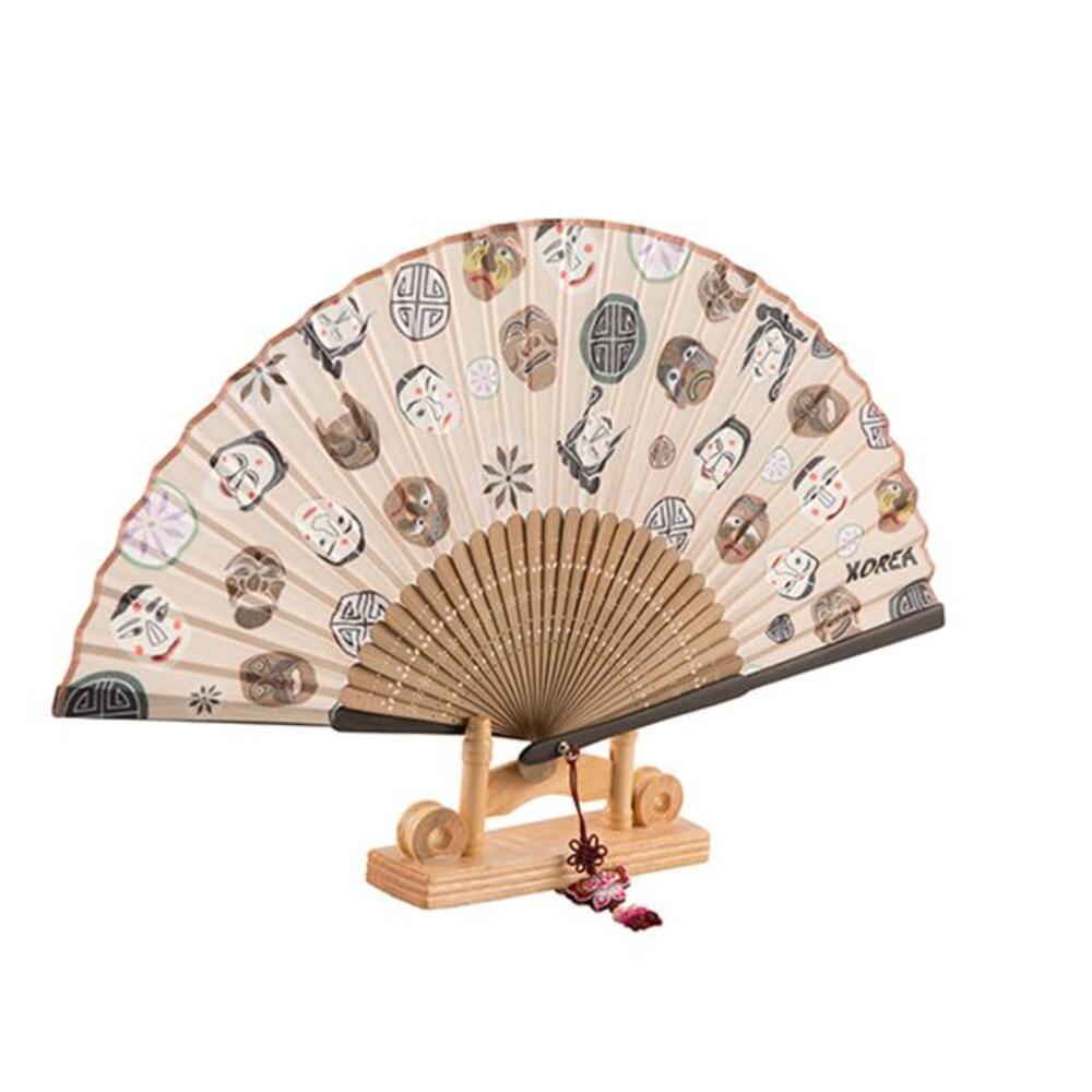 Silk & Ramie Hand Fan - FN0002