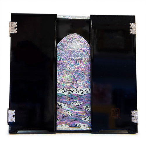 Najeon Chilgi Mother of Pearl Folding Screen by Jang Tae-bok - DE0002