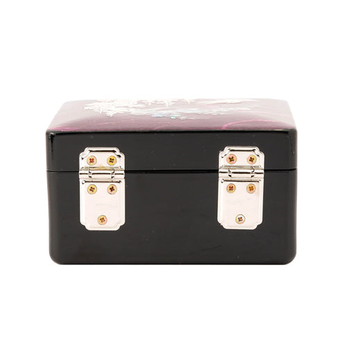 Purple Plum Blossom - Hanji Turtle Jewelry Box