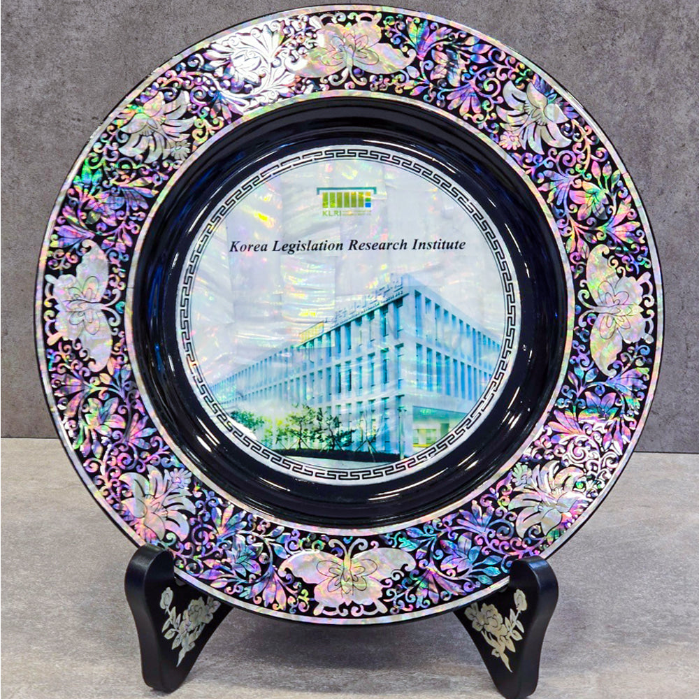 Najeon Chilgi Mother of Pearl Plate & Tray — Dragon - DE0047