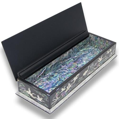Najeon Chilgi Mother of Pearl Pen & Pencil Holder - OF0043