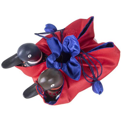 Small Wooden Mandarin Duck - DE0130