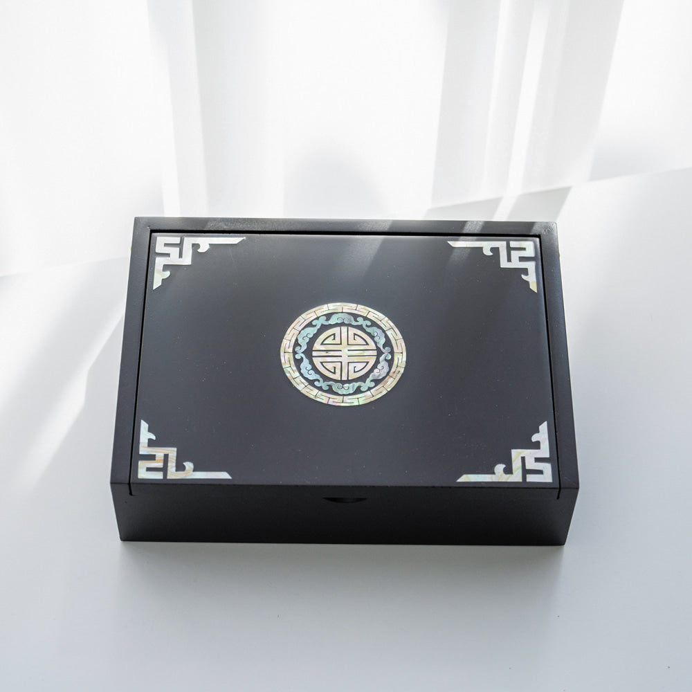 Najeon Chilgi Mother of Pearl Business Card Holder - OF0001