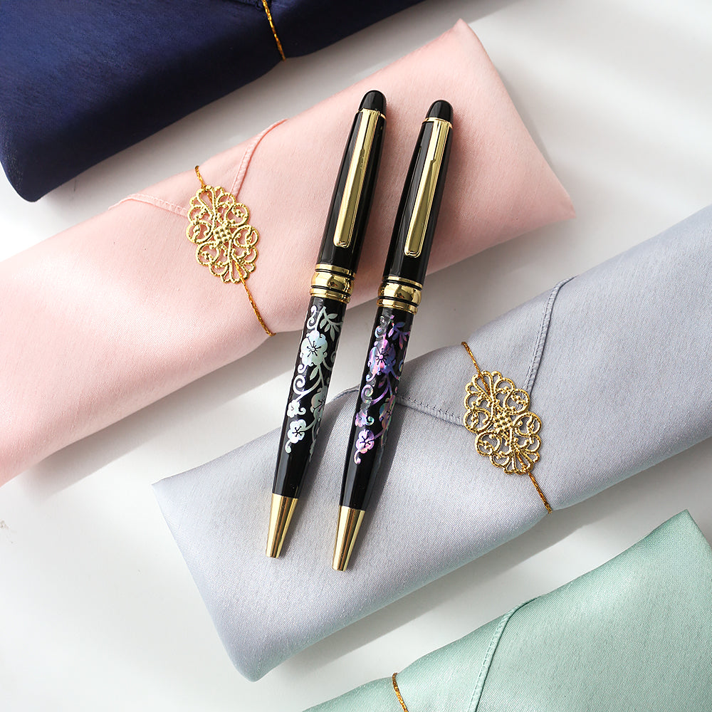 Premium Mother of Pearl Pen Plum Blossom