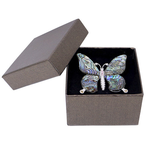 Tie Pin, Cufflinks & Brooch — Butterfly (Green) - LV0147