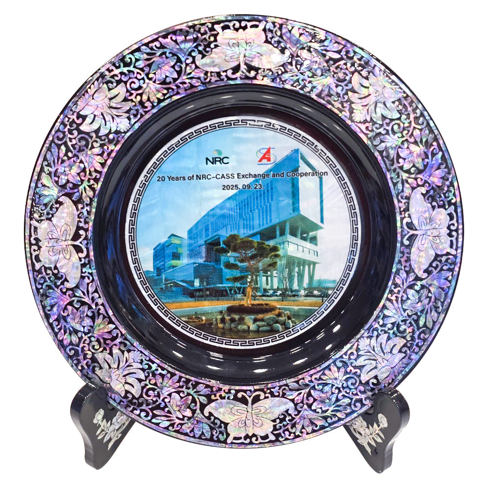 Najeon Chilgi Mother of Pearl Plate & Tray — Dragon - DE0047