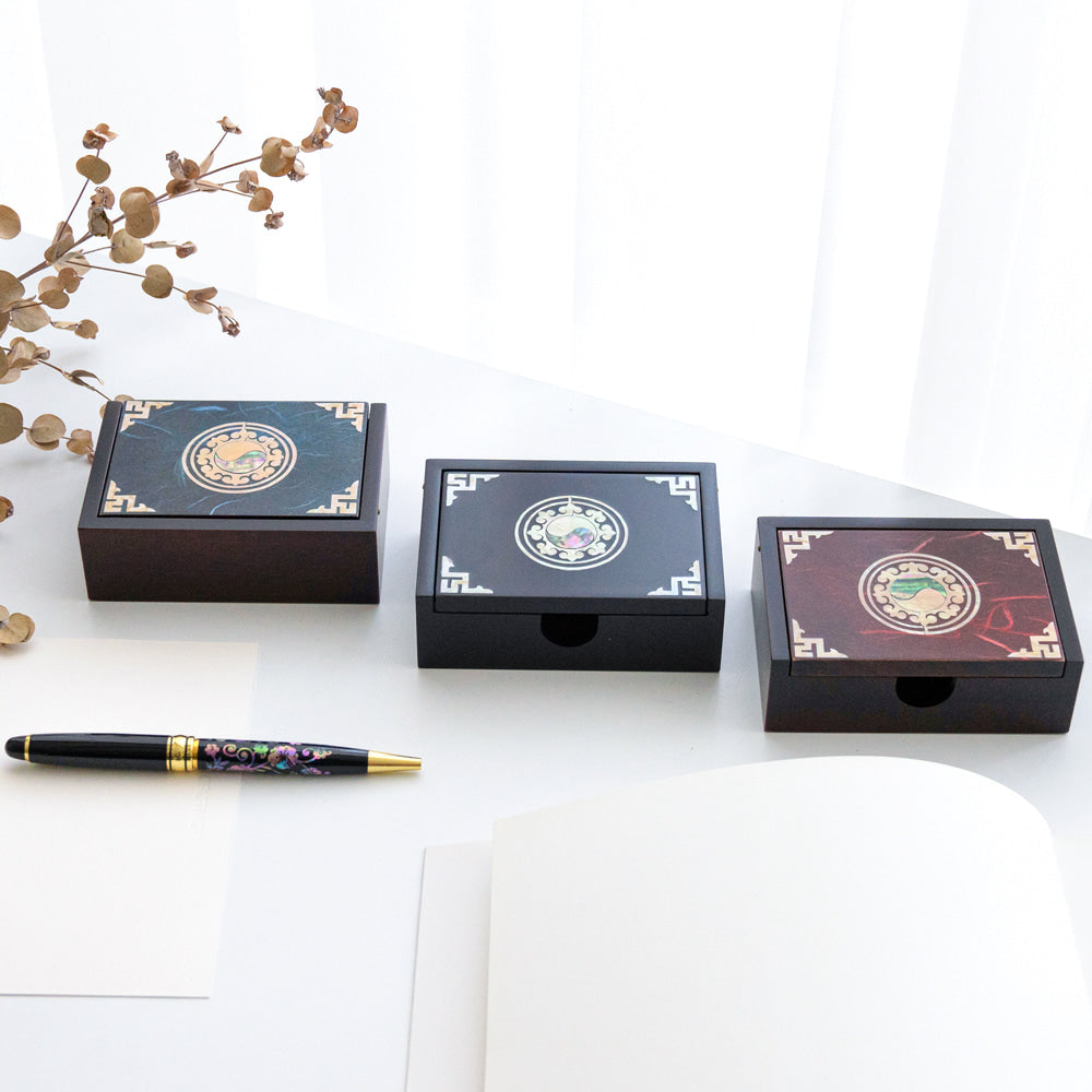 Najeon Chilgi Mother of Pearl Business Card Holder - OF0005
