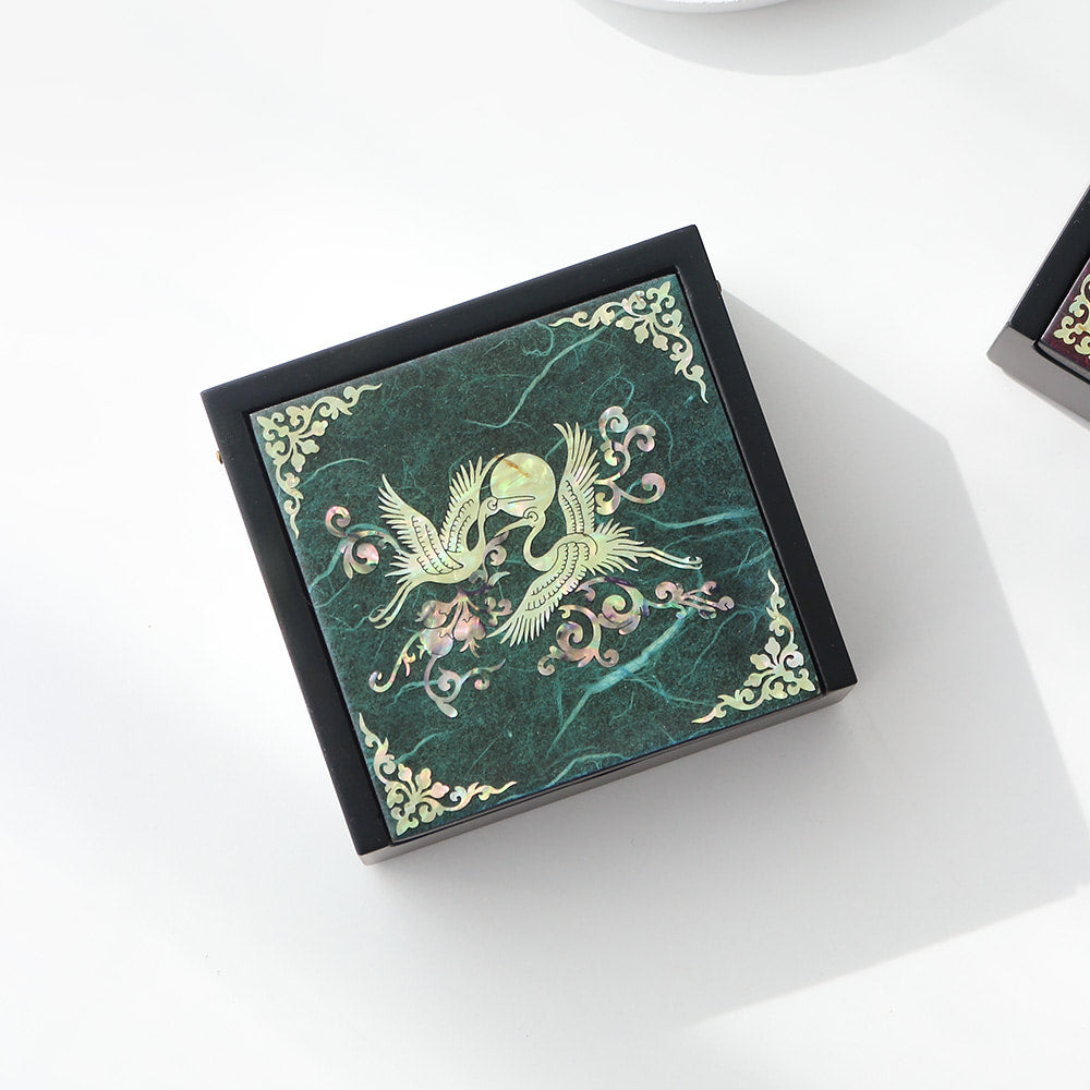 Najeonchilgi Hanji Mini Mother of Pearl Jewelry Box
