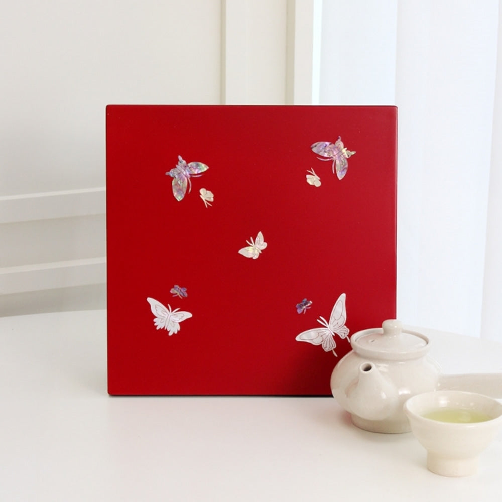 Najeonchilgi Color Butterfly Mother of Pearl Mini (Square)