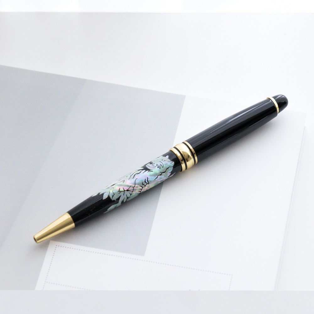 Najeon Chilgi Mother of Pearl Ballpen & Letter Opener — Dragon - OF0059