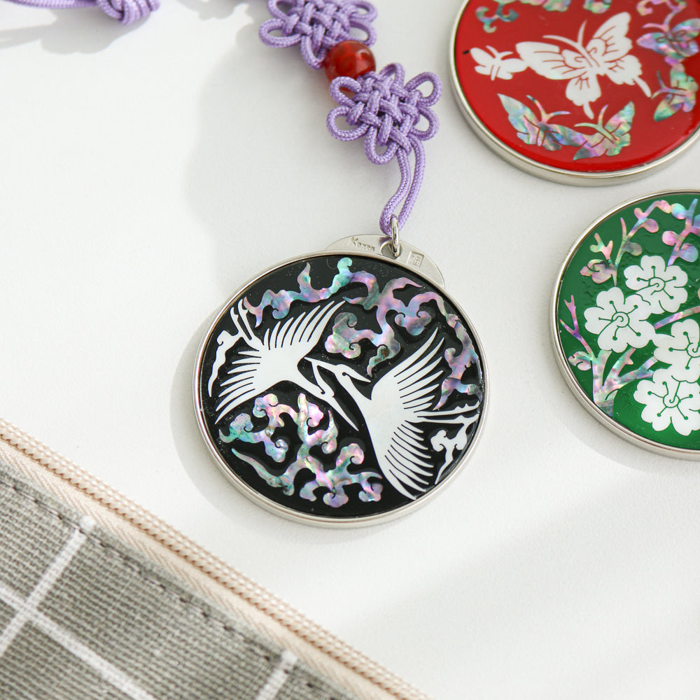 Traditional Najeonchilgi Mother of Pearl Mirror &