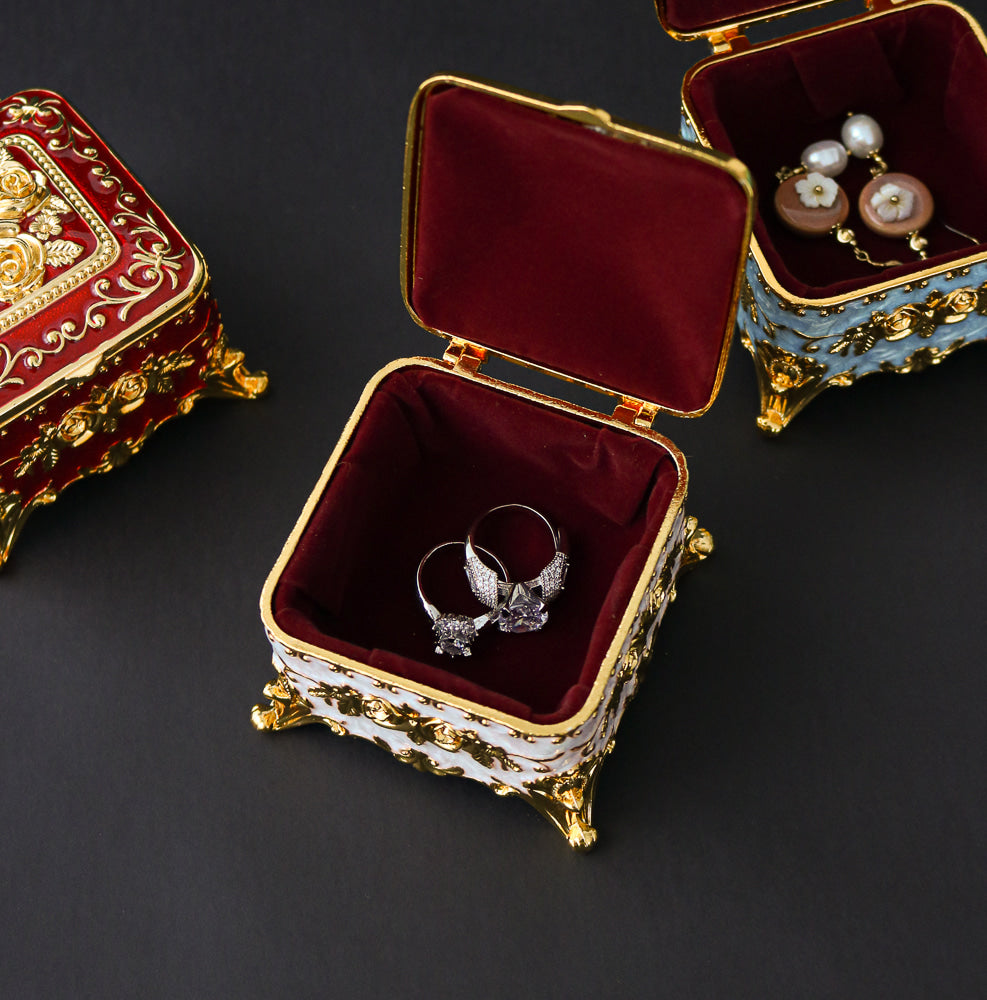 Mini Case Square Jewelry Box (P)