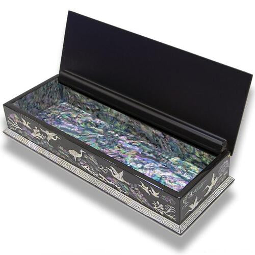 Najeon Chilgi Mother of Pearl Pen & Pencil Holder - OF0043