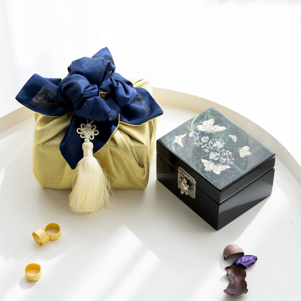 Hanji Turtle Mother of Pearl Jewelry Box