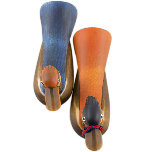 Large Wooden Mandarin Duck — Phoenix - DE0139