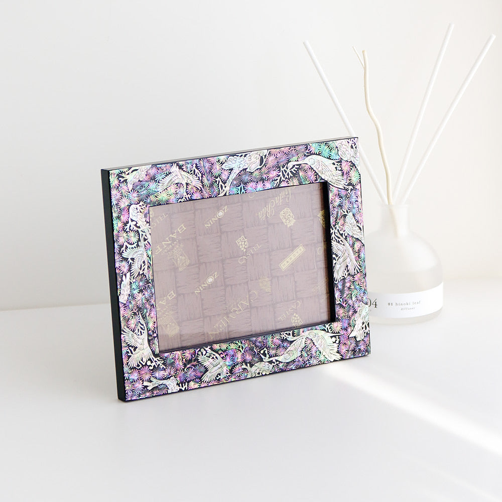 Najeonchilgi Pine & Crane Mother of Pearl Frame (Large)