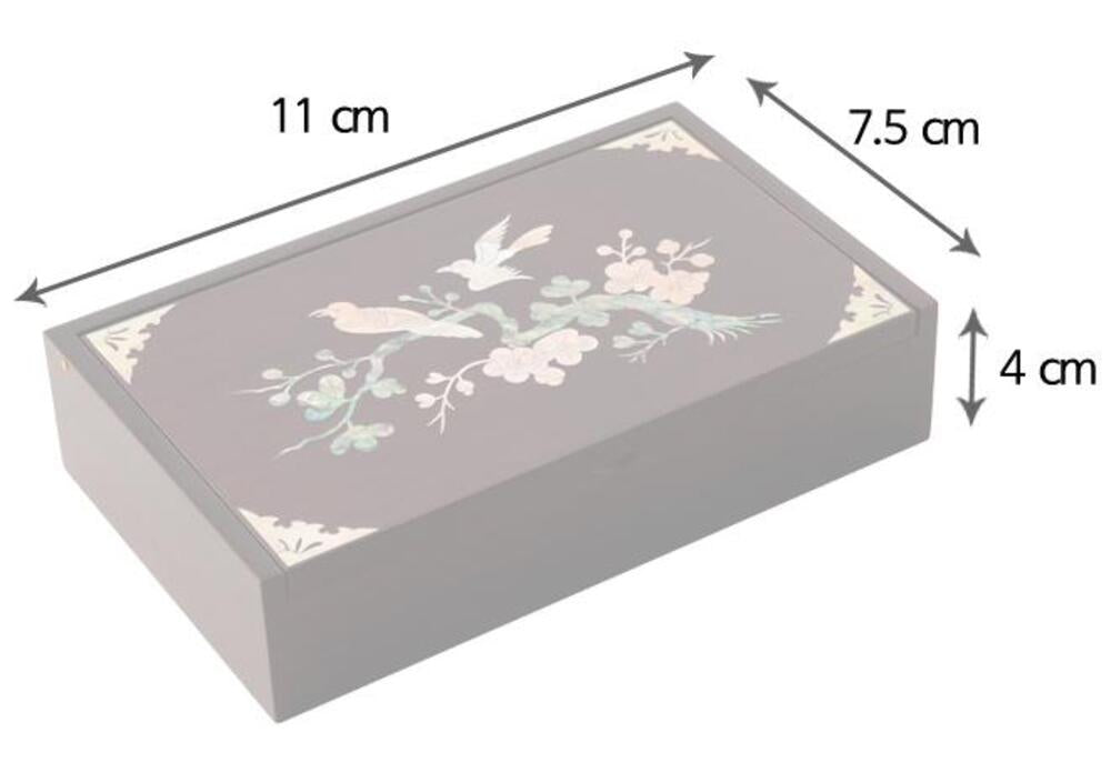 Najeon Chilgi Mother of Pearl Document & Memo Box - OF0214