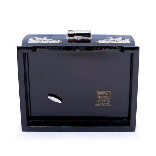 Music Box Melody Hanji Base Mother of Pearl Jewelry Box - Oh Myung - Ho