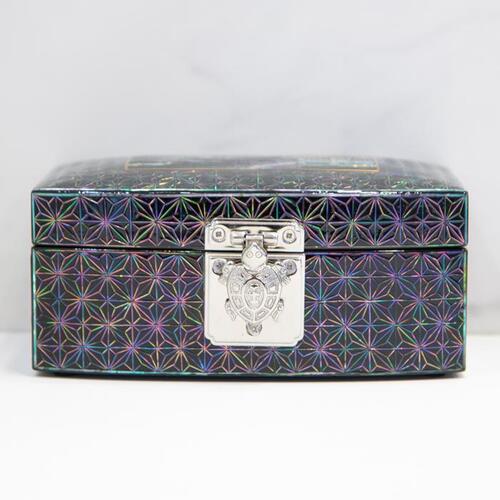 Premium Najeon Kkeun-eum Inlay Traditional Jewelry Box (Master Artisan Jang Tae - Bok) Mother of Pearl Jewelry Box