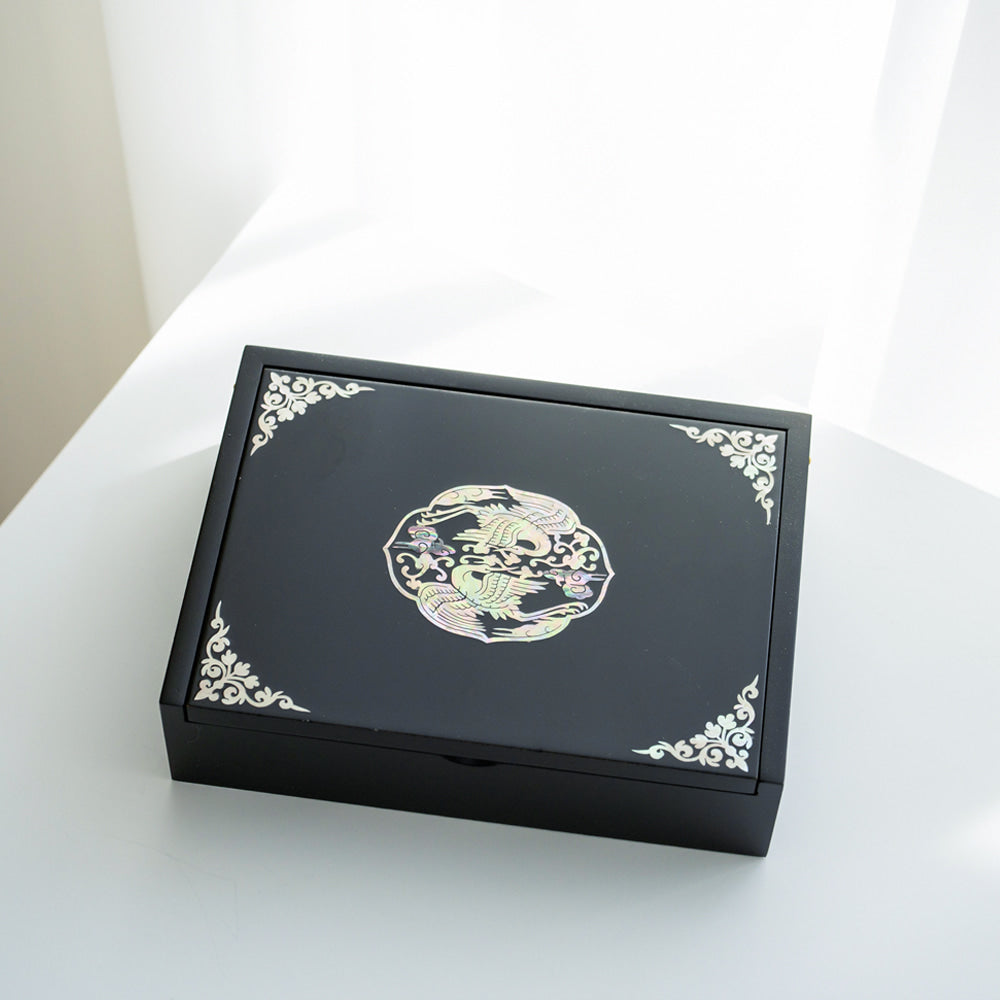 Najeon Chilgi Mother of Pearl Business Card Holder - OF0001