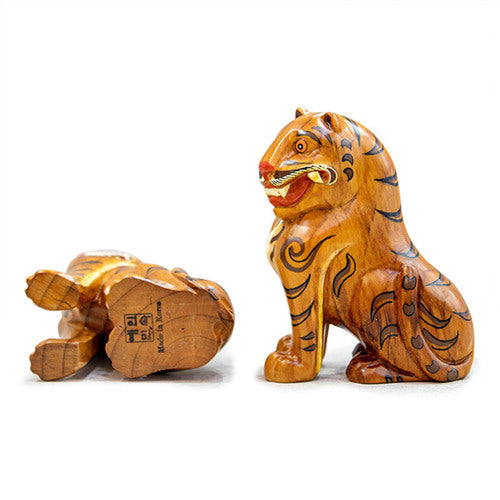 Wooden Mandarin Duck — Tiger - DE0152