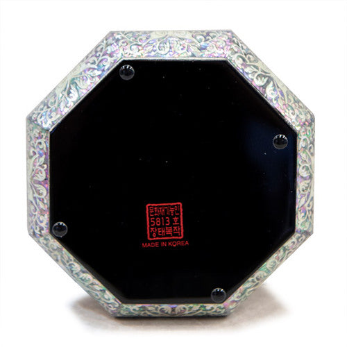 Premium Najeonchilgi Lacquerware Butterfly Octagonal 다용도 Mother of Pearl Jewelry Box - Jang Tae - Bok