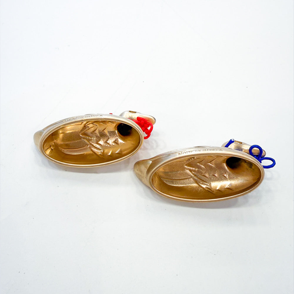 Wooden Mandarin Duck — Mandarin Duck (Gold) - DE0156
