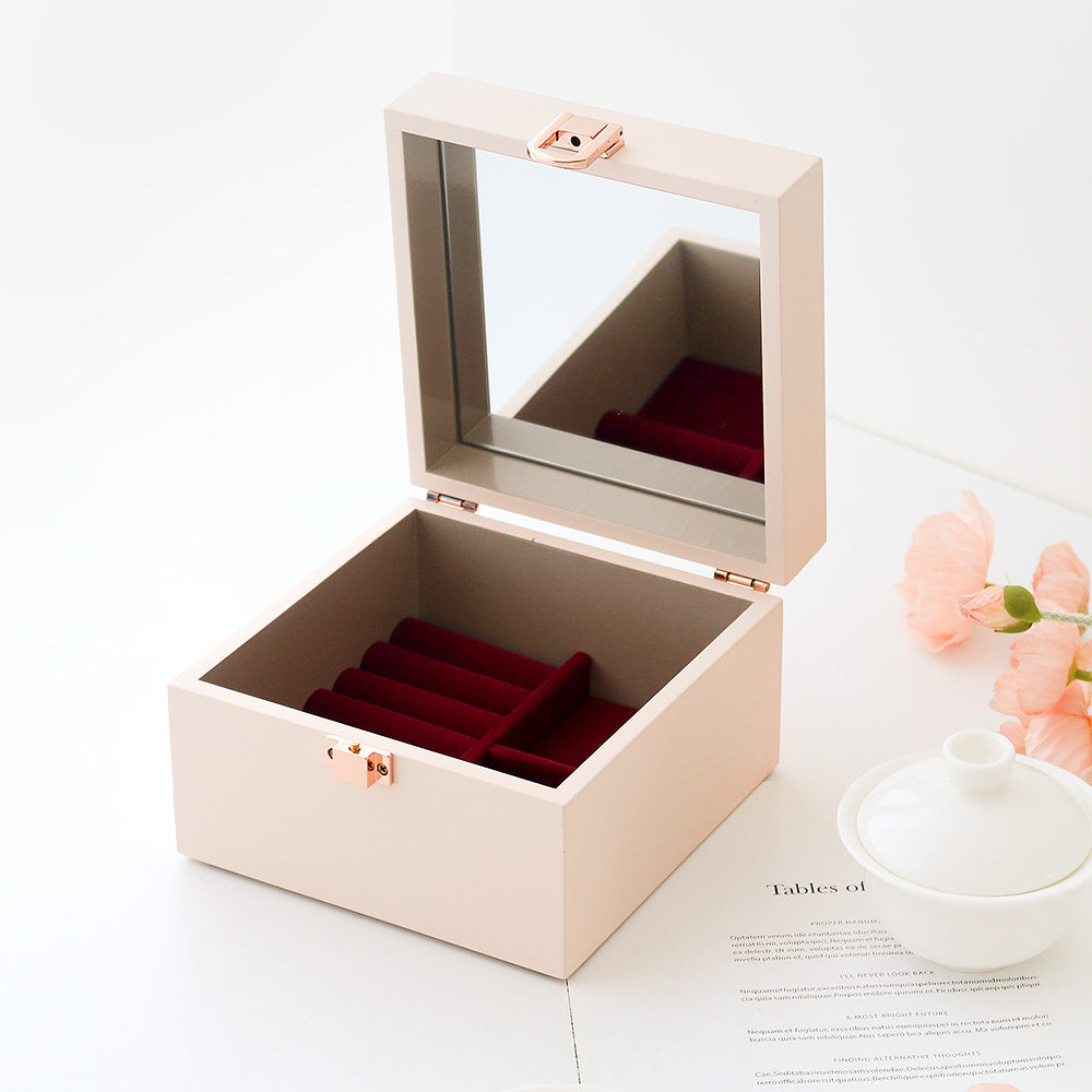 Najeonchilgi Mother of Pearl Jewelry Box, 15 cm