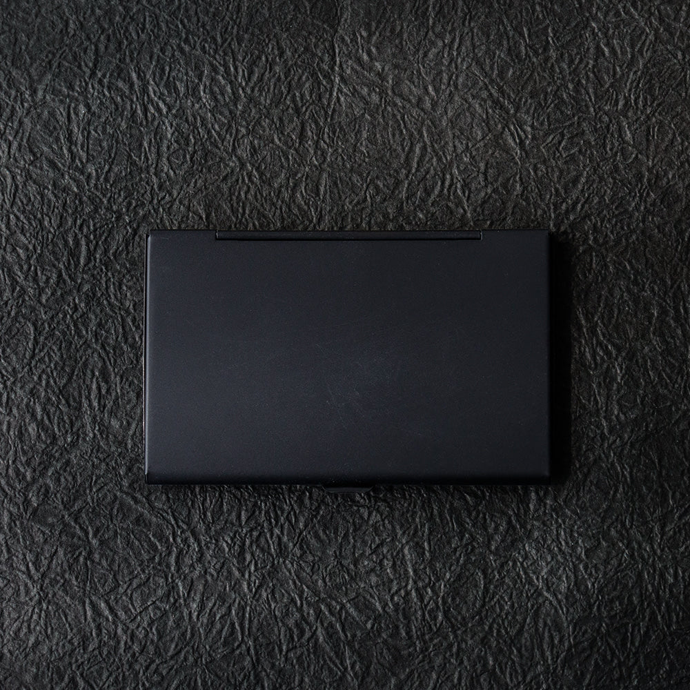 Premium Najeon Black Business Card Case