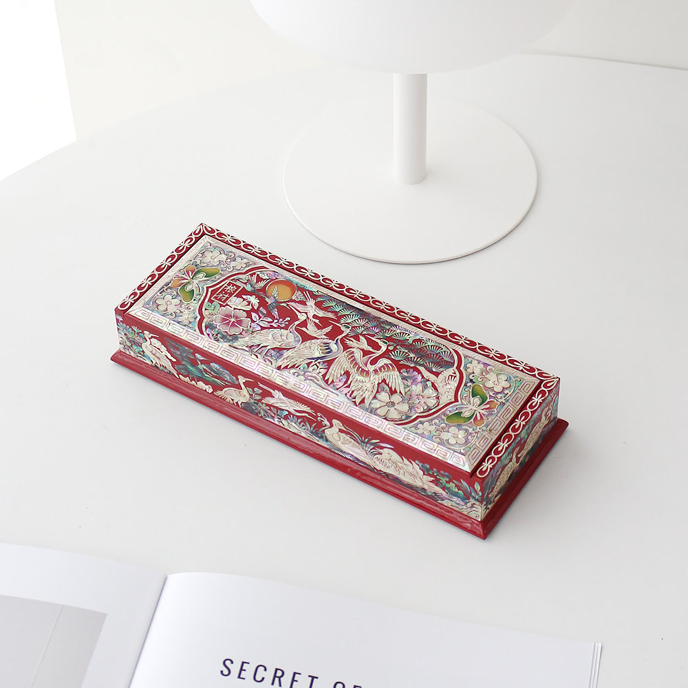 Masterpiece Najeon Auto-Open Pen Case (Master Artisan Kim Young-man)