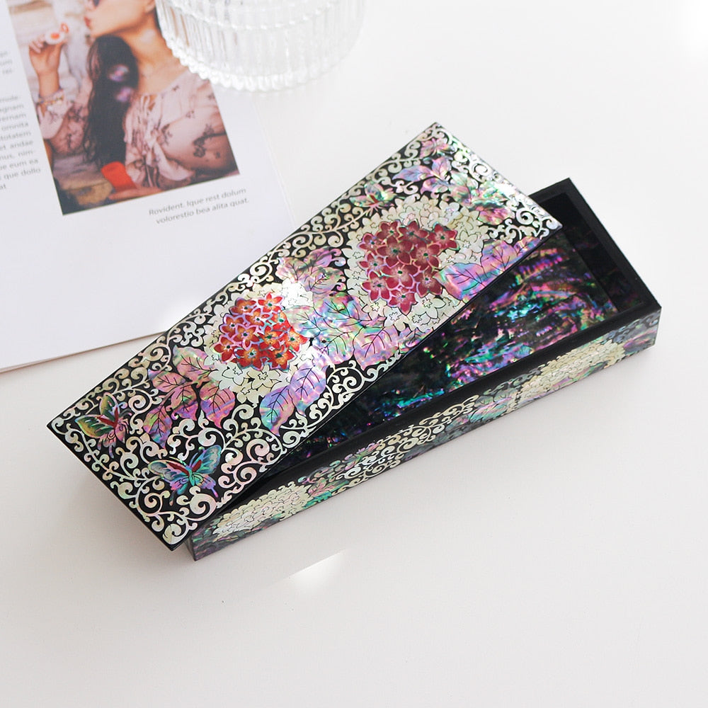 Premium Najeon Hydrangea Pen Case (Master Artisan Jang Tae-bok)