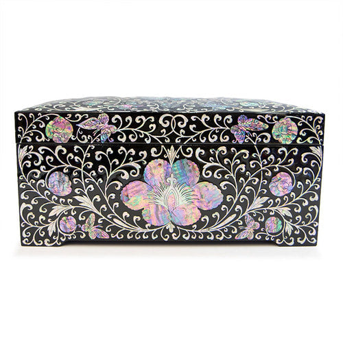 Najeon Chilgi Mother of Pearl Document & Memo Box - OF0222